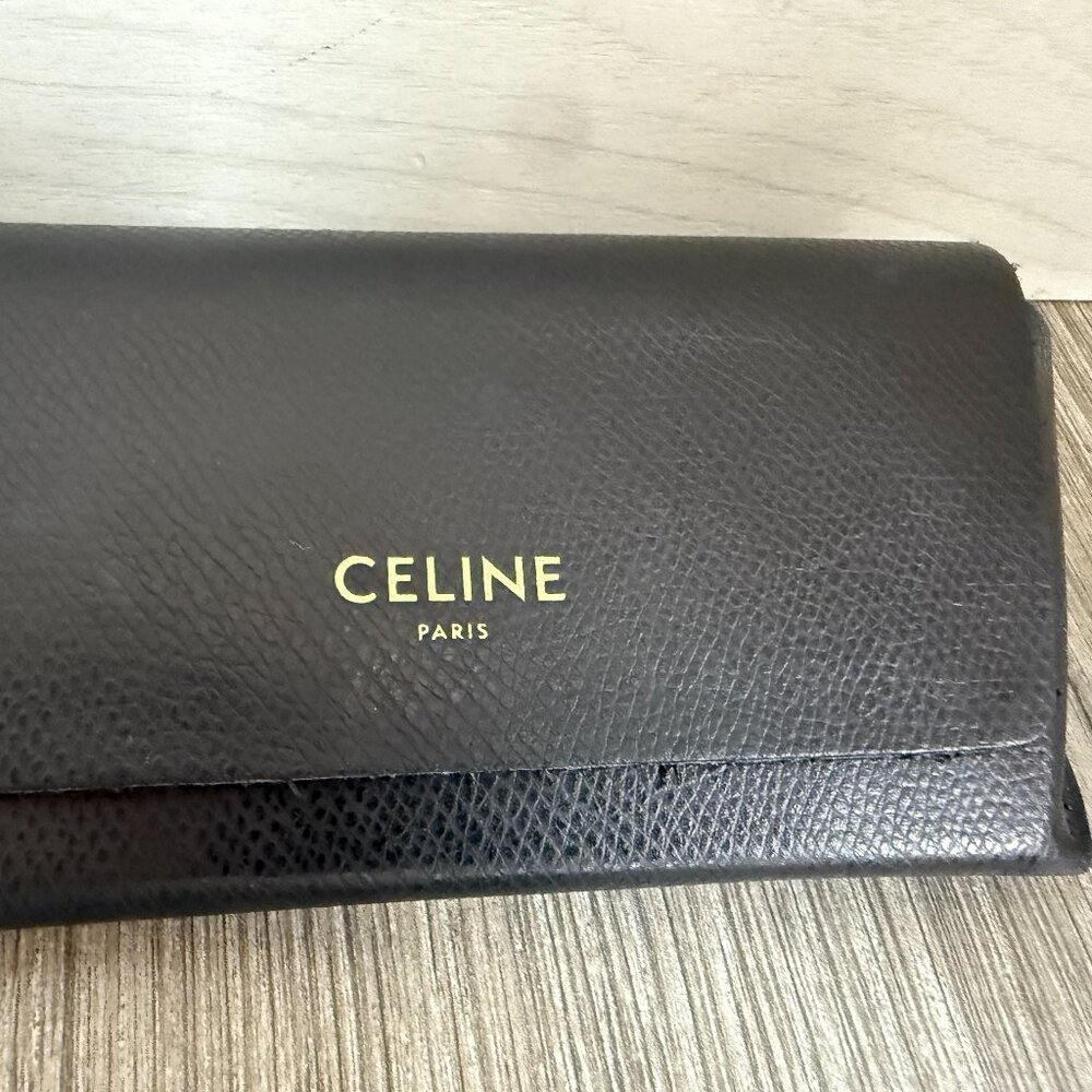 Celine CL40167I 01B Black Butterfly Sunglasses w/ Case - Picture 7 of 12